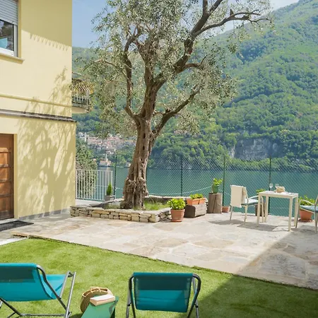 Apartment La Quiete With Private Garden By Rent Laglio